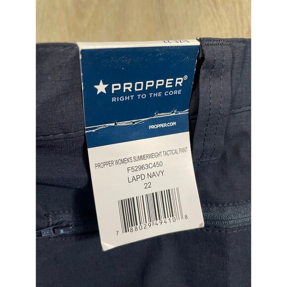Propper Women’s Quick Dry Navy Tactical Uniform Work Pants Size 22 Lightweight - Picture 4 of 13